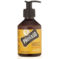 PRORASO BEARD WASH 200ml - WOOD AND SPICE