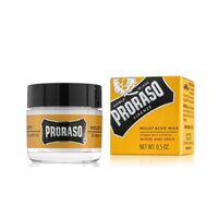 PRORASO MOUSTACHE WAX 15ml - WOOD AND SPICE