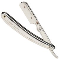 PARKER SR1 CUT THROAT SHAVING RAZOR STAINLESS STEEL