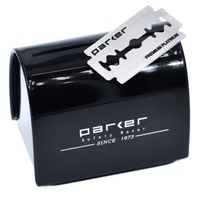 PARKER DOUBLE EDGE SAFETY RAZOR BLADE DISPOSAL CASE 