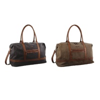 PIERRE CARDIN CANVAS TRAVEL BAG