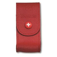 VICTORINOX RED LEATHER BELT POUCH